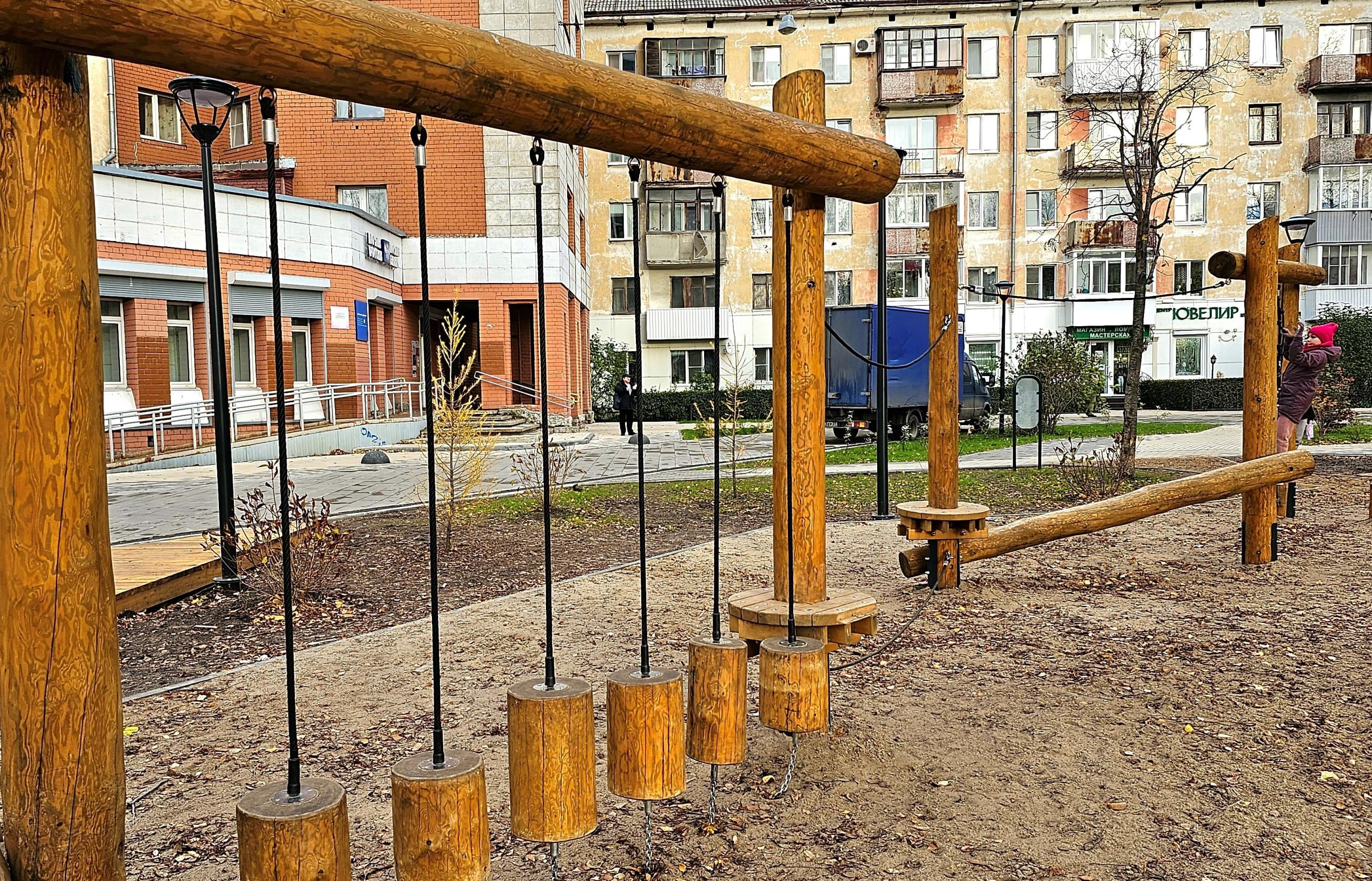 В центре Архангельска городские власти создали мини-сквер